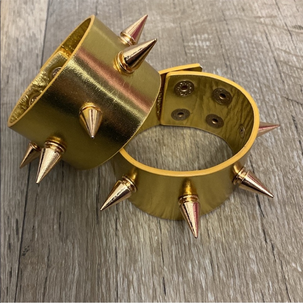 Harley Quinn Spike Cuffs